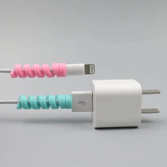 USB Cable Protector Strain Relief Multiple Colors