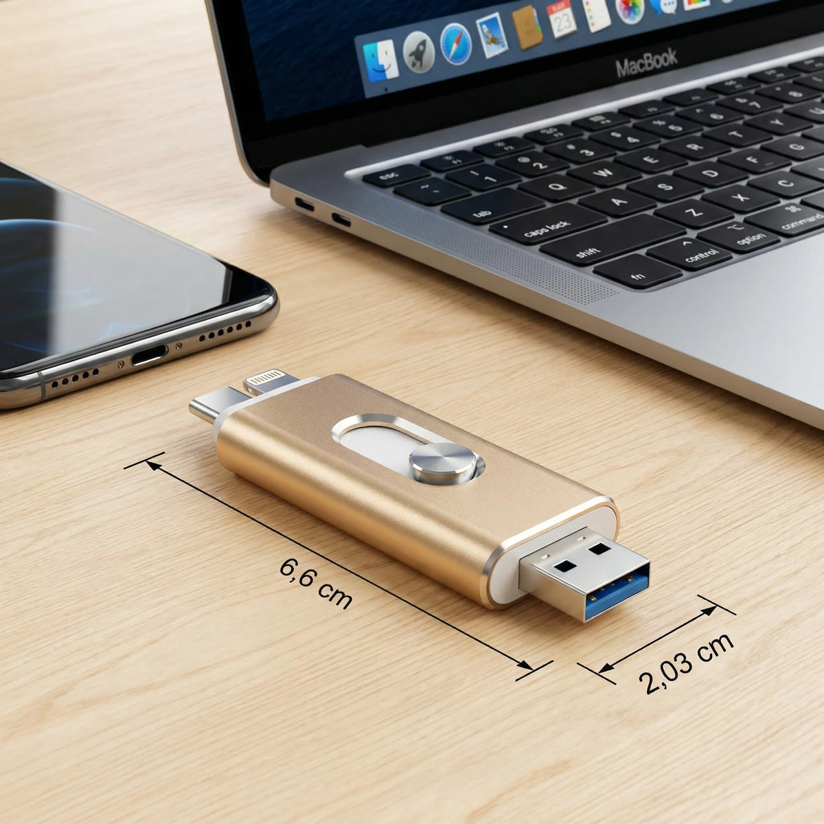 USB Flash Drive USB 3.0 Type-C OTG Adapter