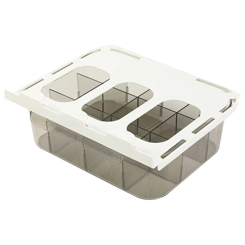Under Desk Storage Drawer Pull-Out Dust-Resistant Plastic