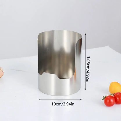 Utensil Holder Stainless Steel Space-Saving Vertical Design