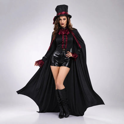 Vampire Costume Adult Classic Halloween Design