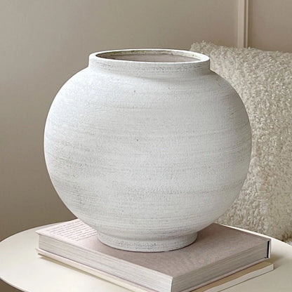 Vase Natural Stone Textured 28cm