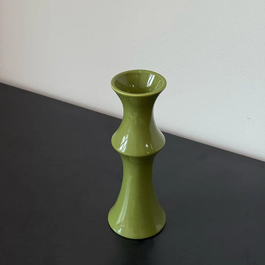 Vase Sculptural Ceramic Glossy Finish