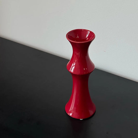 Vase Sculptural Ceramic Glossy Finish