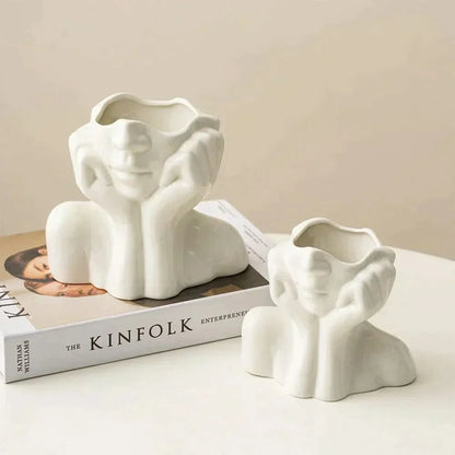 Vase Sculptural Ceramic Medium & Large