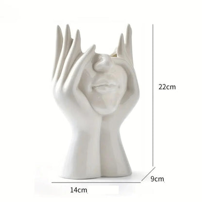 Vase Sculptural Ceramic Medium & Large