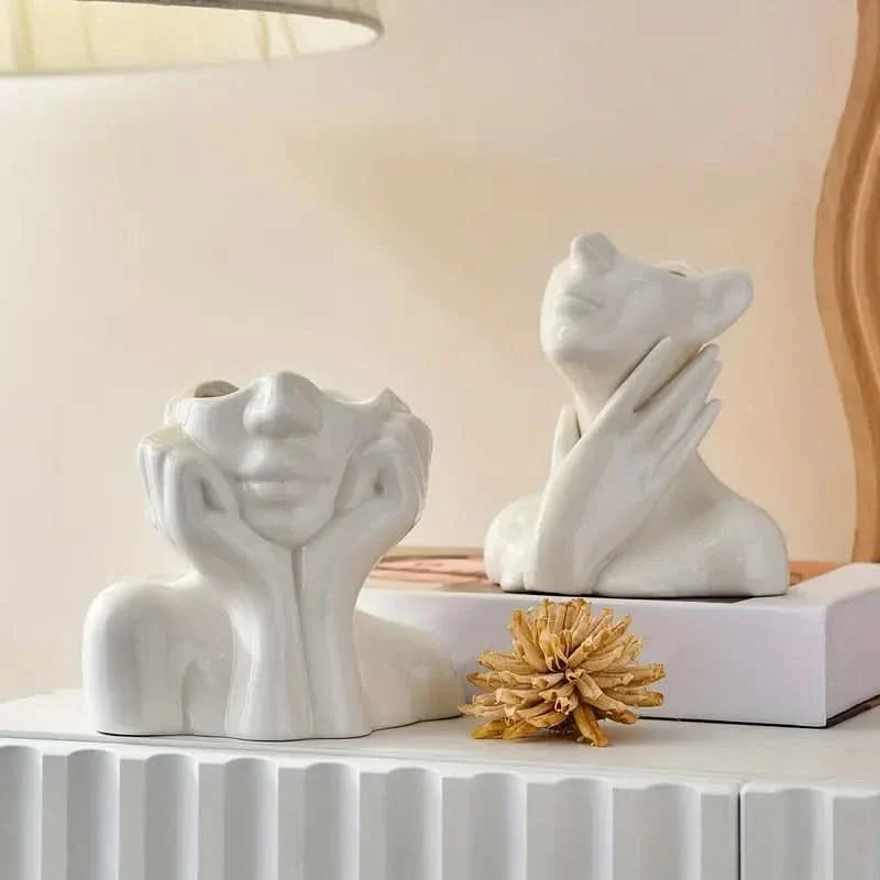 Vase Sculptural Ceramic Medium & Large