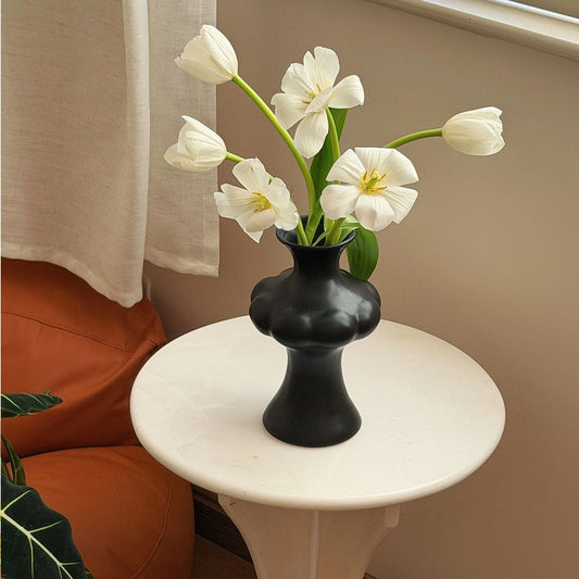 Vase Sculptural Ceramic Table Centerpiece