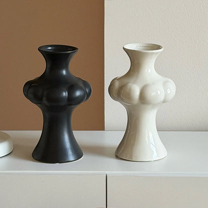 Vase Sculptural Ceramic Table Centerpiece