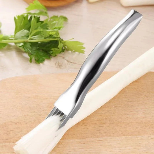 Vegetable Chopper Slicer Stainless Steel Multi-Shape Cutting