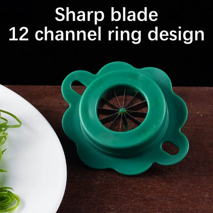 Vegetable Chopper Stainless Steel 12-Blade 2-Piece Set