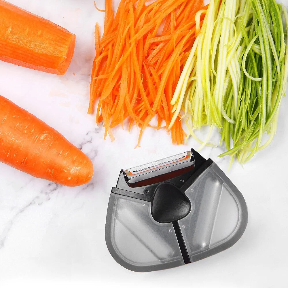 Vegetable Peeler 3-in-1 Stainless Steel Dishwasher-Safe