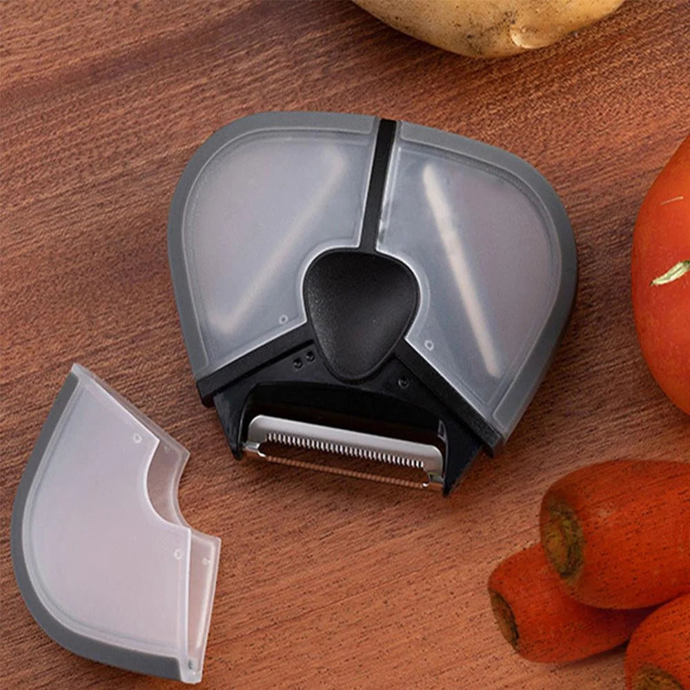 Vegetable Peeler 3-in-1 Stainless Steel Dishwasher-Safe