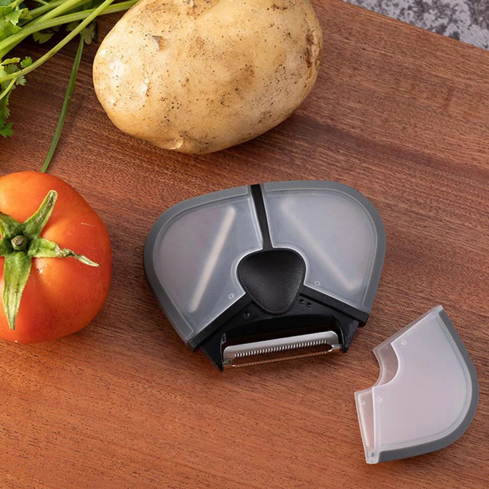 Vegetable Peeler 3-in-1 Stainless Steel Dishwasher-Safe