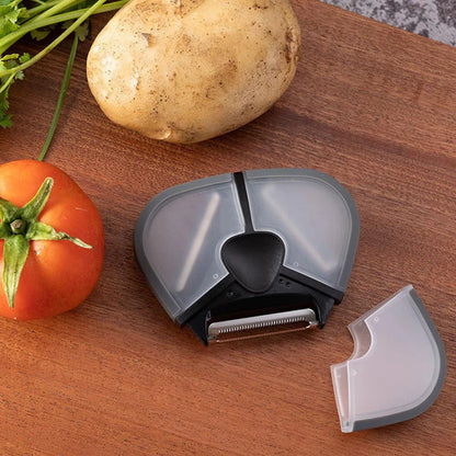 Vegetable Peeler 3-in-1 Stainless Steel Dishwasher-Safe
