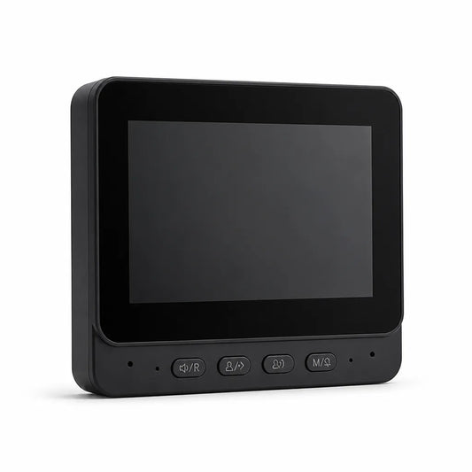 Video Doorbell 4.3-Inch HD Night Vision Two-Way Intercom