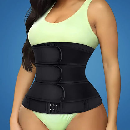 Waist Trainer Belt Breathable Neoprene Triple Compression Core Support