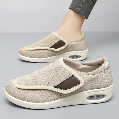 Walking Shoes Adjustable Wide Fit Breathable Lightweight Orthopedic Support