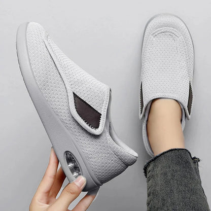 Walking Shoes Adjustable Wide Fit Breathable Lightweight Orthopedic Support