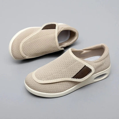 Walking Shoes Adjustable Wide Fit Breathable Lightweight Orthopedic Support