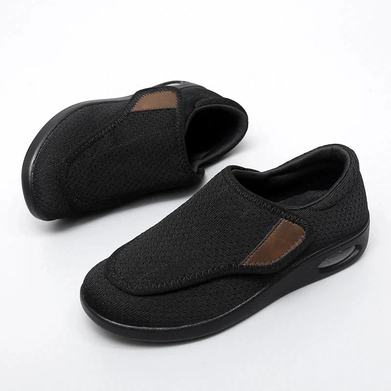 Walking Shoes Adjustable Wide Fit Breathable Lightweight Orthopedic Support