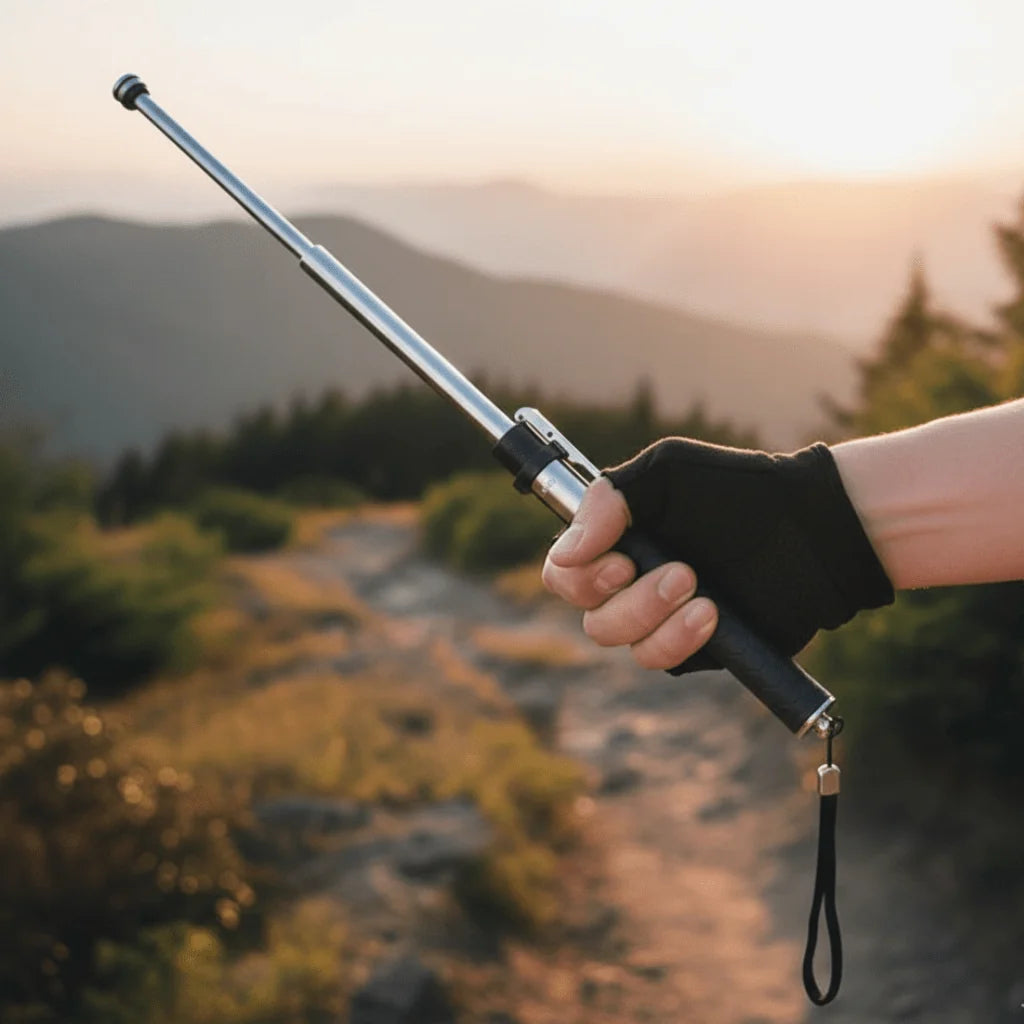 Walking Stick Lightweight Aluminum Foldable Anti-Slip Grip