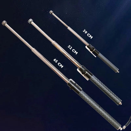 Walking Stick Pop-Up Button Opening Anti-Slip Shock-Absorbing Grip