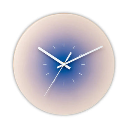 Wall Clock Silent Quartz Glass Face 11.8 Inch