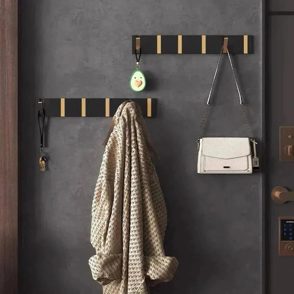 Wall Hook Aluminum Foldable Space-Saving Design