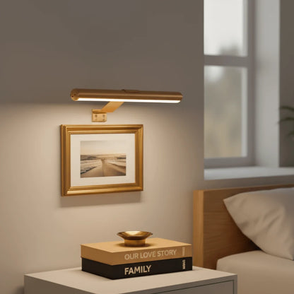Wall Light Cordless Rechargeable 360° Rotating Head Dimmable LED
