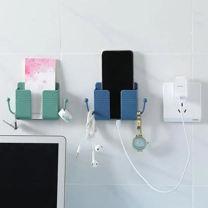 Wall-Mounted Storage Box Waterproof ABS Phone Charging Access