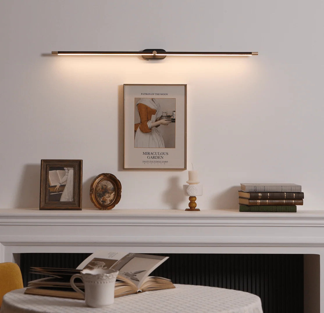 Wall Sconce Slim Linear USB Rechargeable Three Color Temperatures