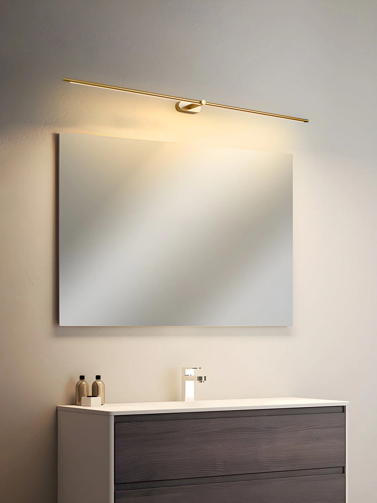 Wall Sconce Slim USB-Rechargeable Dimmable 3-Color Light