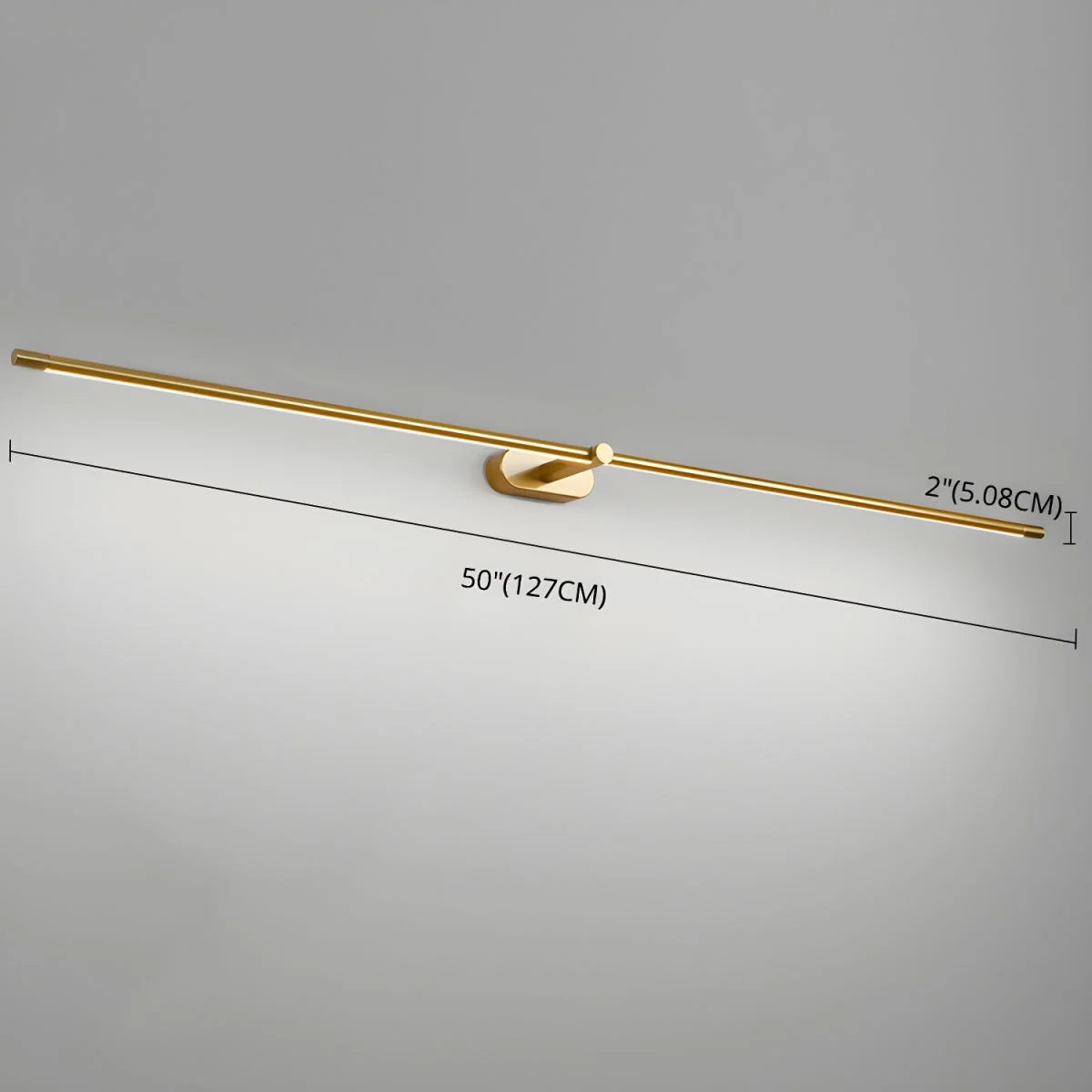 Wall Sconce Slim USB-Rechargeable Dimmable 3-Color Light