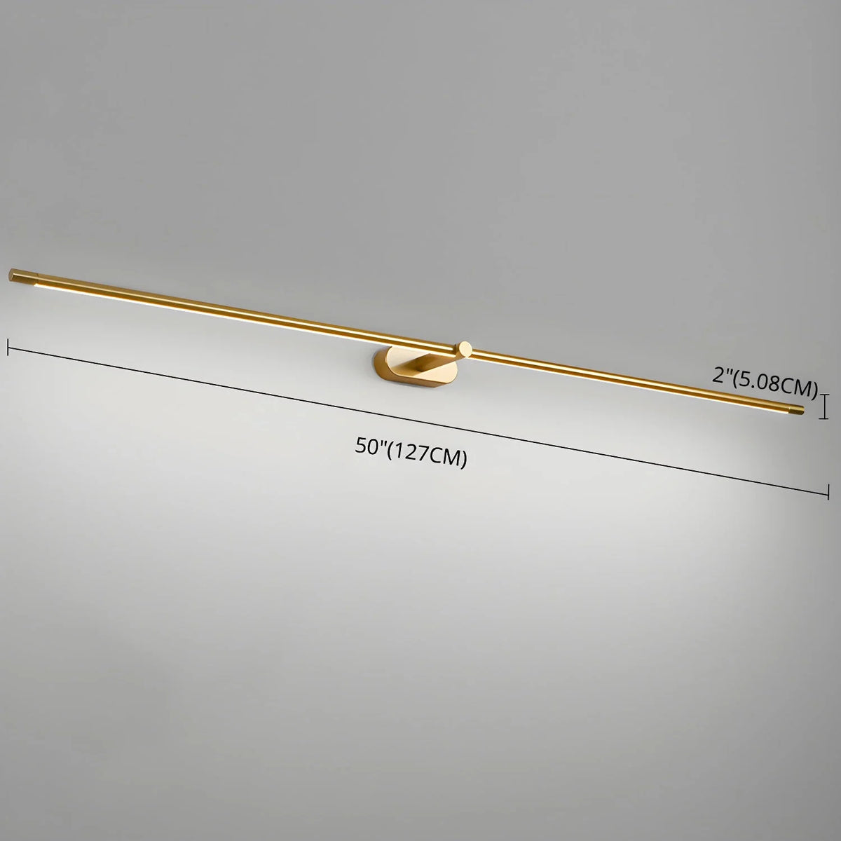 Wall Sconce Slim USB-Rechargeable Dimmable 3-Color Light