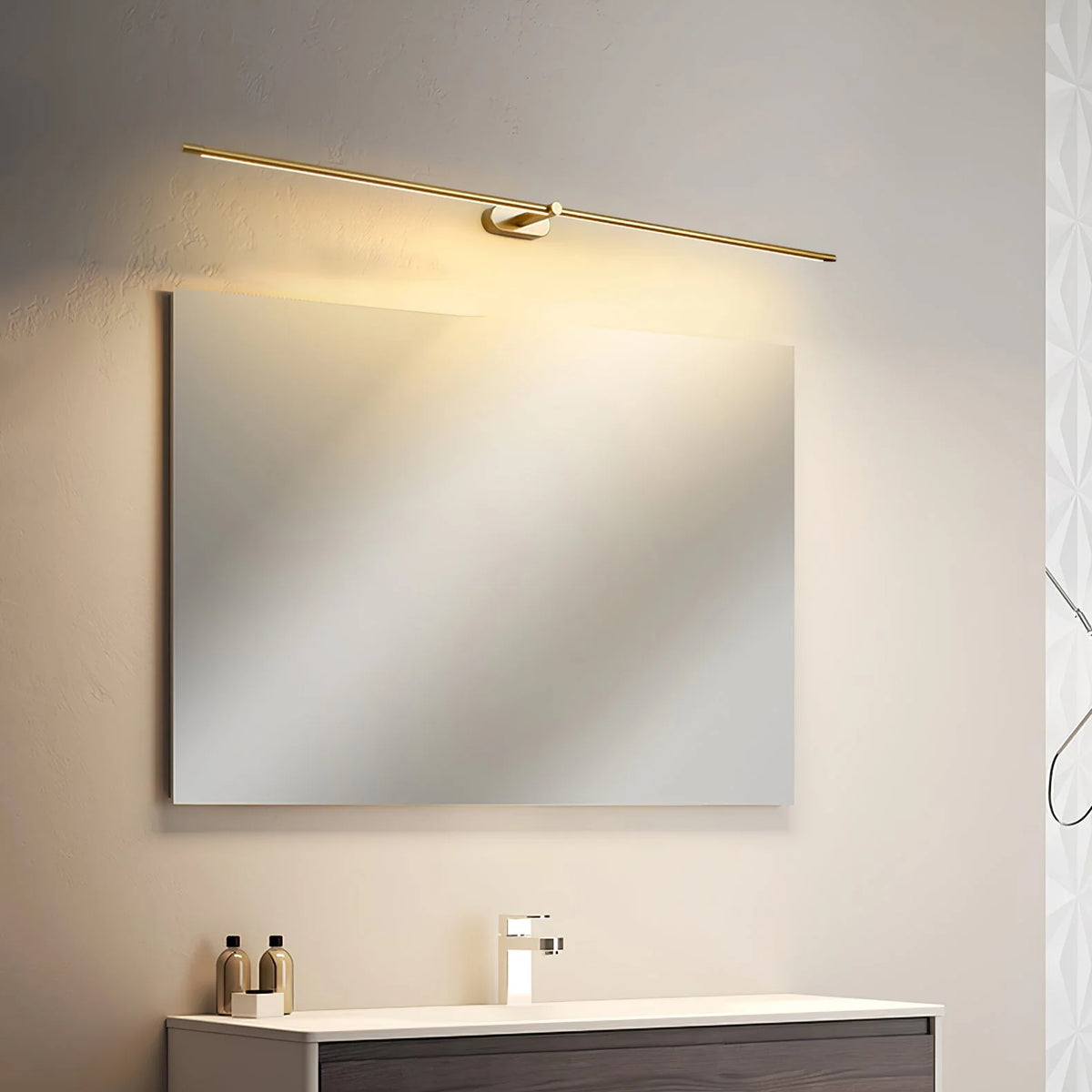 Wall Sconce Slim USB-Rechargeable Dimmable 3-Color Light