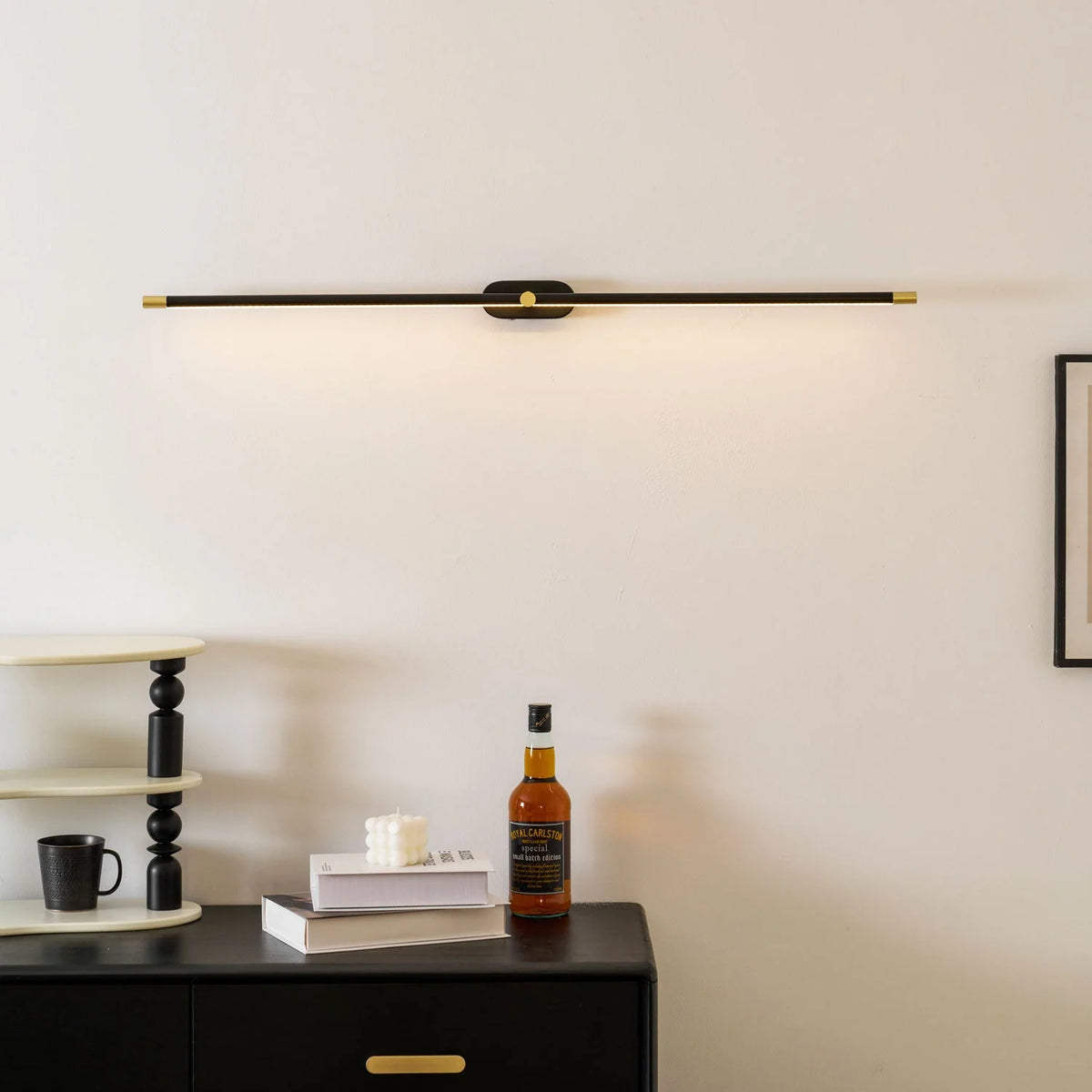 Wall Sconce Slim USB-Rechargeable Dimmable 3-Color Light
