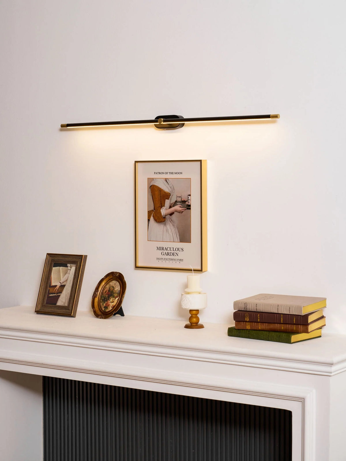 Wall Sconce Slim USB-Rechargeable Dimmable 3-Color Light