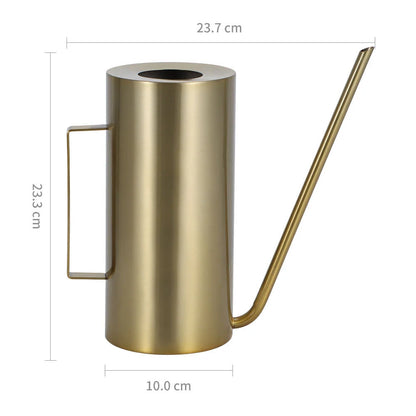 Watering Can Stainless Steel Long Precision Spout Rust-Resistant