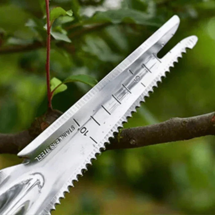 Weeding Tool Angled Blade Rust-Resistant Steel Non-Slip Grip