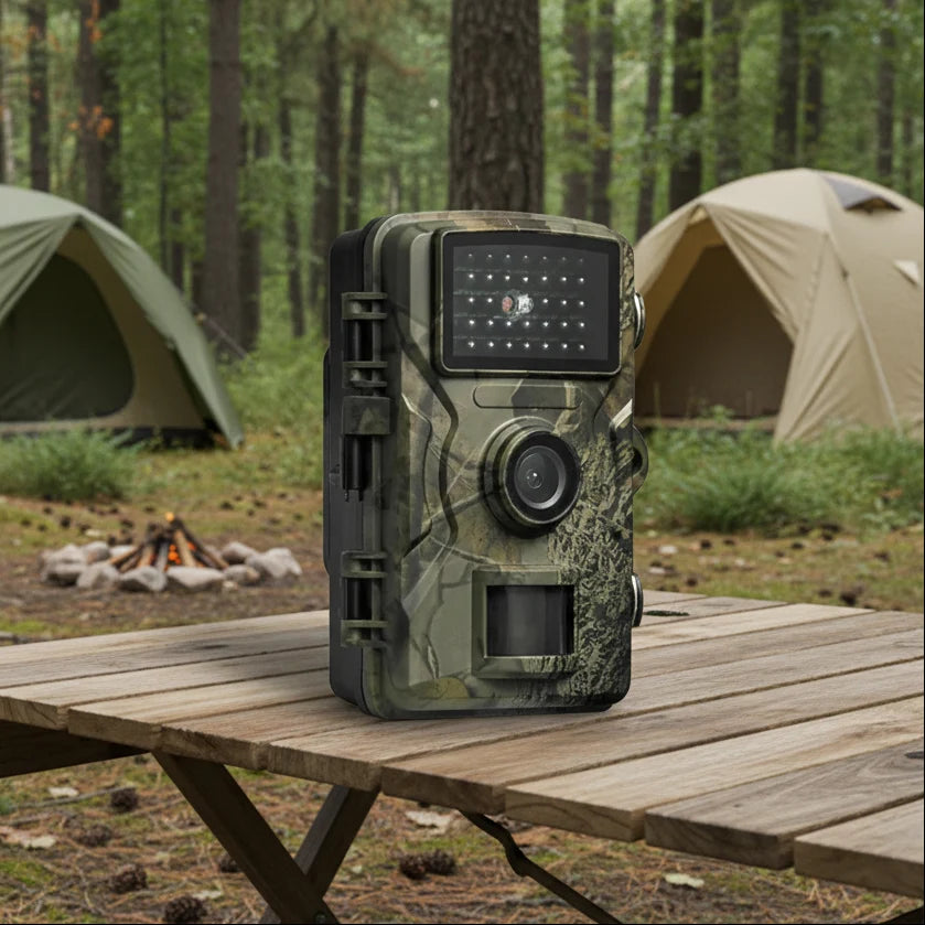 Wildlife Camera No-Glow Night Vision Weatherproof 1080P HD