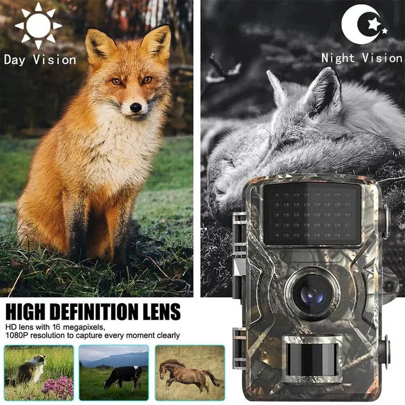 Wildlife Trail Camera No-Glow Infrared Night Vision Waterproof