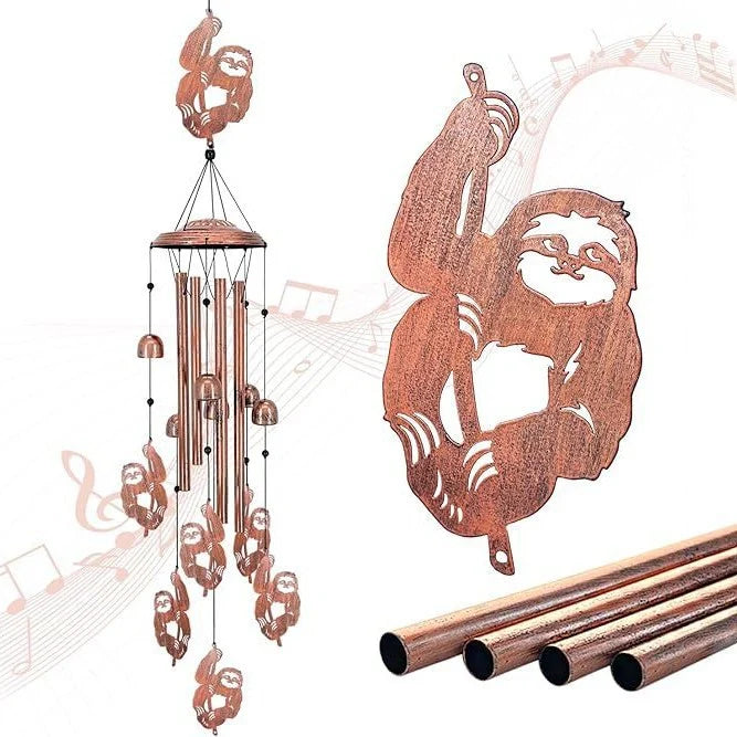 Wind Chime Dachshund Design Weather-Resistant