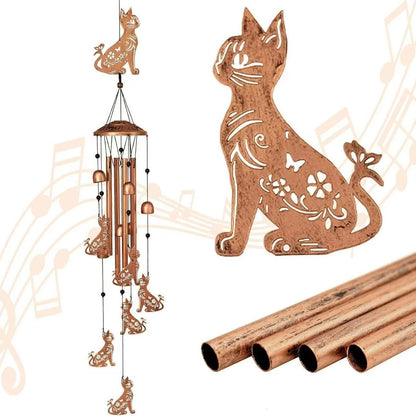 Wind Chime Dachshund Design Weather-Resistant