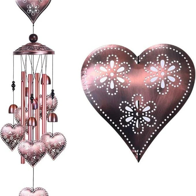 Wind Chime Dachshund Design Weather-Resistant