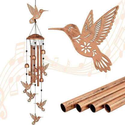 Wind Chime Dachshund Design Weather-Resistant