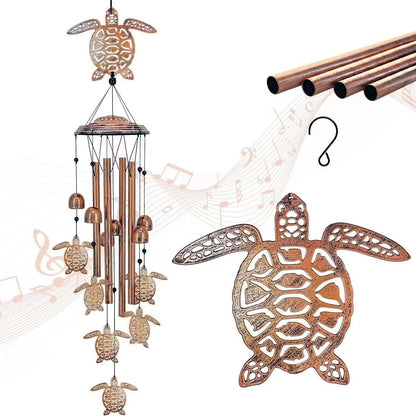 Wind Chime Dachshund Design Weather-Resistant