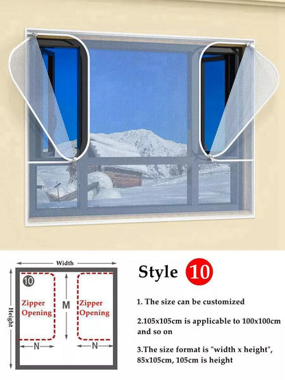 Window Insulation Film Double-Layer Transparent Draft-Reducing