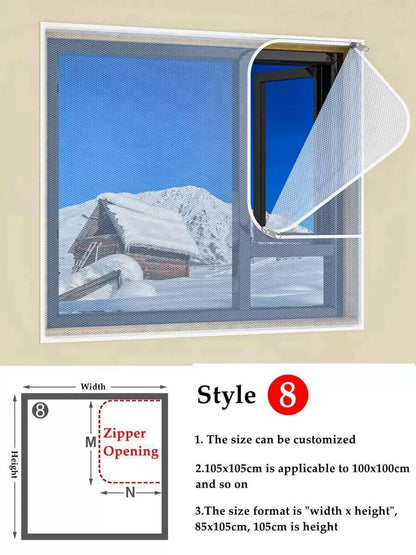 Window Insulation Film Double-Layer Transparent Draft-Reducing