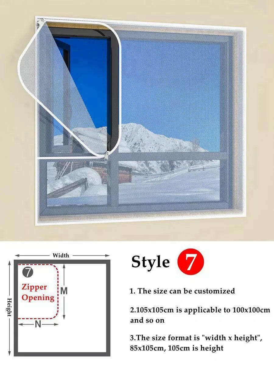 Window Insulation Film Double-Layer Transparent Draft-Reducing